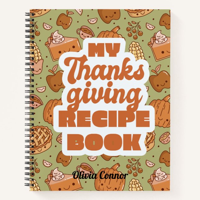 My Thanksgiving Recipe Book (Front)
