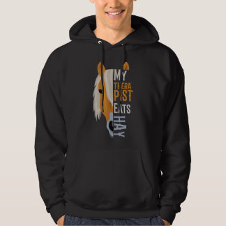 My Therapist eats Hay - Haflinger Horse  Hoodie