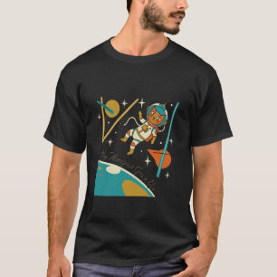 My Therapist Gave Up On Me Funny Cat Astronaut T-Shirt