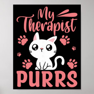 My Therapist Purrs _2  Poster