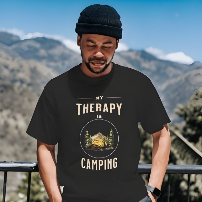 My therapy is camping T-Shirt (Creator Uploaded)