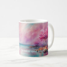 My thoughts are calm and silent. Mantra