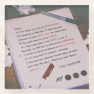 My Three Cents coaster