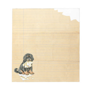 My Tibetan Mastiff Ate My Homework Notepad
