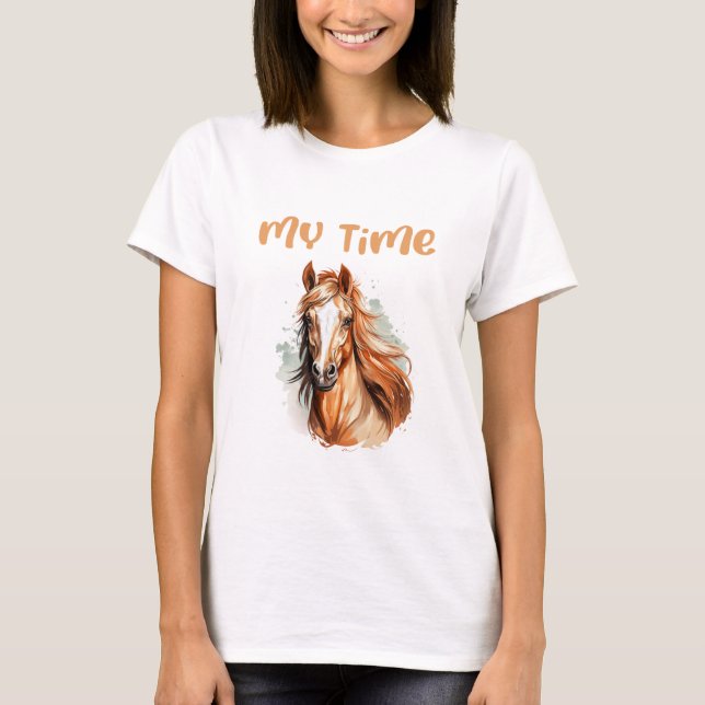 My time for me T-shirt (Front)