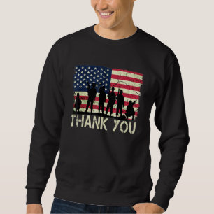 My Time In Uniform May Be Over But My Watch Nerver Sweatshirt