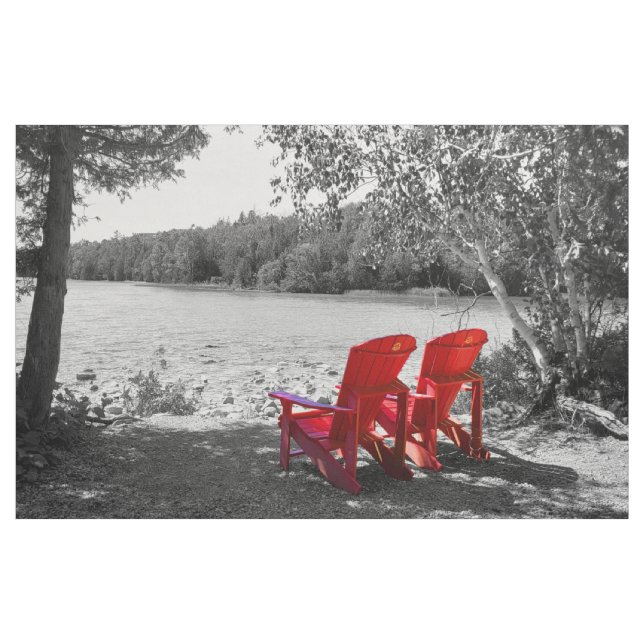 My time out Chairs- Canada Fabric (Fat Quarter)