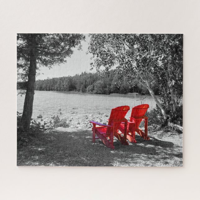 My Time Out Chairs Jigsaw Puzzle (Horizontal)