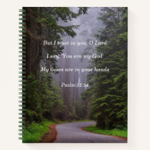 My Times are in Your hands Notebook