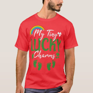 My Tiny Lucky Charms pregnancy announcements St Pa T-Shirt