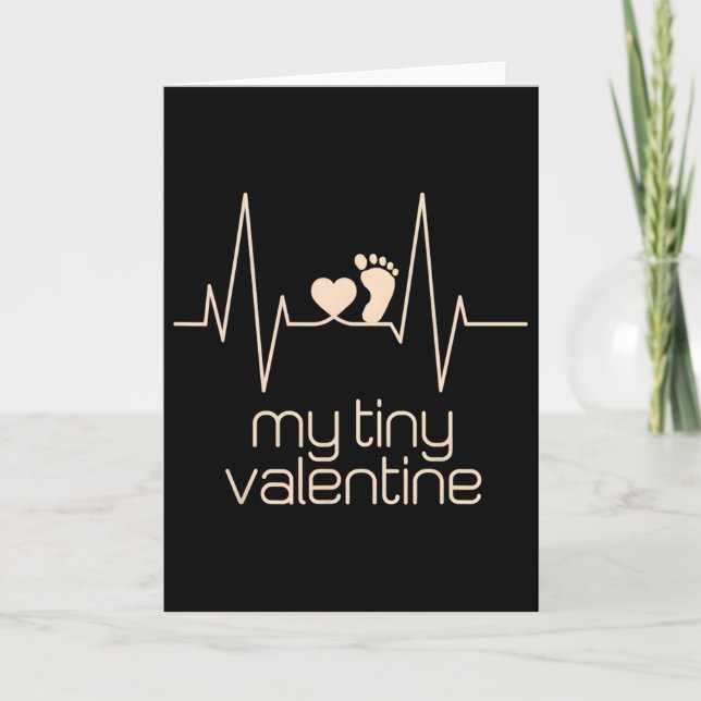 My Tiny Valentine Pregnancy Announcement For Expec (Front)