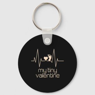 My Tiny Valentine Pregnancy Announcement For Expec Key Ring