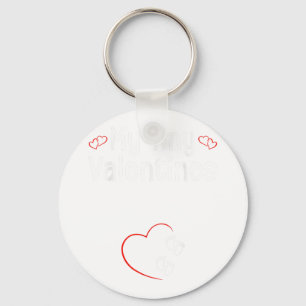 My Tiny Valentines Twins Baby Pregnancy Key Ring