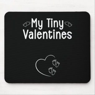 My Tiny Valentines Twins By New Mom Pregnancy Anno Mouse Pad