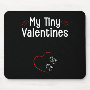 My Tiny Valentines Twins Byby Kids Love  Mouse Pad