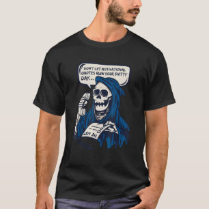 My To Do List Cloaked Skeleton Grim Reaper T-Shirt