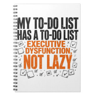 My To-Do List Has a To-Do List Funny ADHD Journal