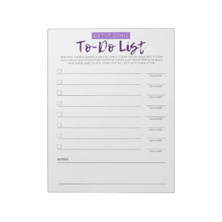 My To-Do List Notepad