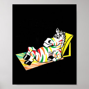 My Tolerance for People Lasts This Long Funny Poster