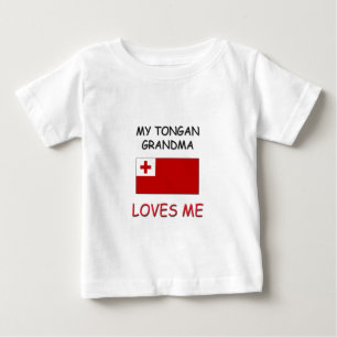 My Tongan Grandma Loves Me Baby T-Shirt