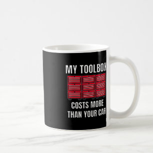 My Toolbox Costs More Than Your Car Fun Mechanics  Coffee Mug
