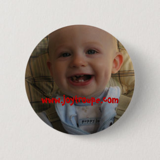 my top teeth, www.joytroupe.com 6 cm round badge