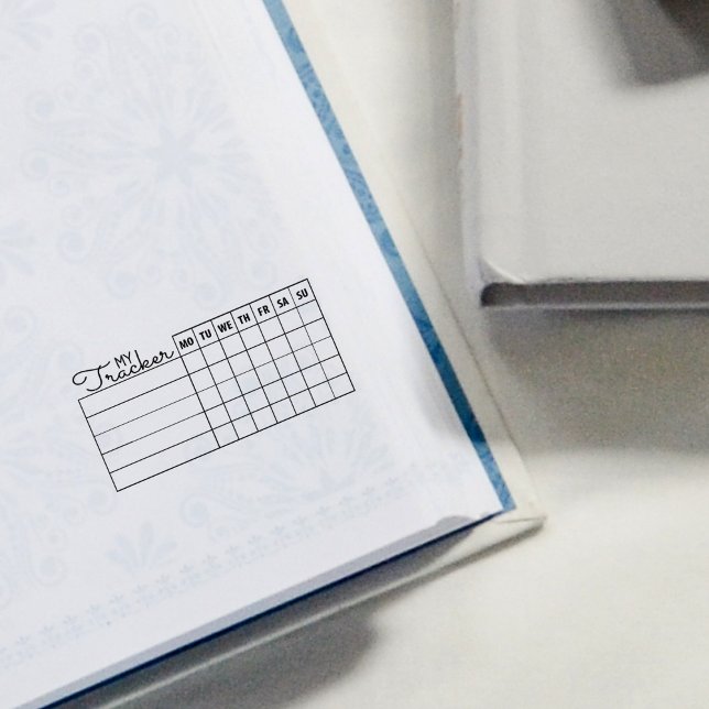 My Tracker Journal  Rubber Stamp (Creator Uploaded)