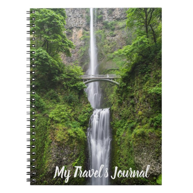 My Travel's Journal Notebook (80 Pages B&W) (Front)