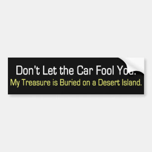 My Treasure Bumpersticker Bumper Sticker