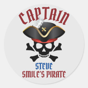 My Treasure International Talk Like a Pirate day Classic Round Sticker