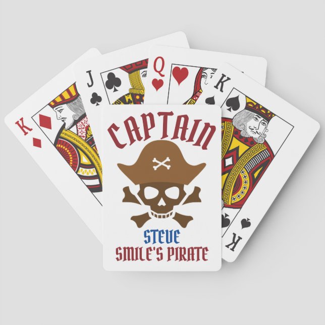 My Treasure | International Talk Like a Pirate day Playing Cards (Back)