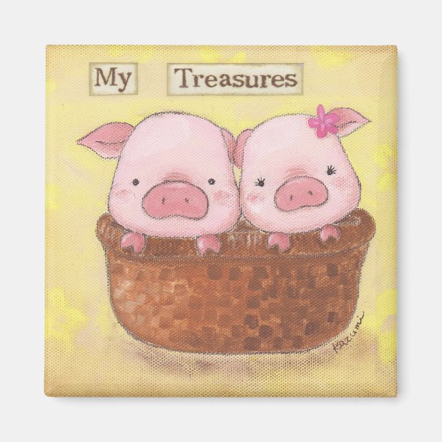 My Treasures Magnet (Front)