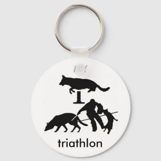 My triathlon key ring