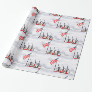 My Tribute To Maritime Firefighters Wrapping Paper