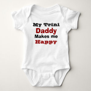 My trini daddy baby bodysuit