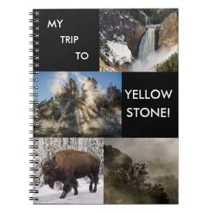 My Trip to Yellowstone National Park Notebook