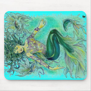 my tropical fantasia mouse pad