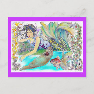 my tropical fantasia postcard