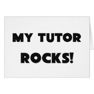 MY Tutor ROCKS!