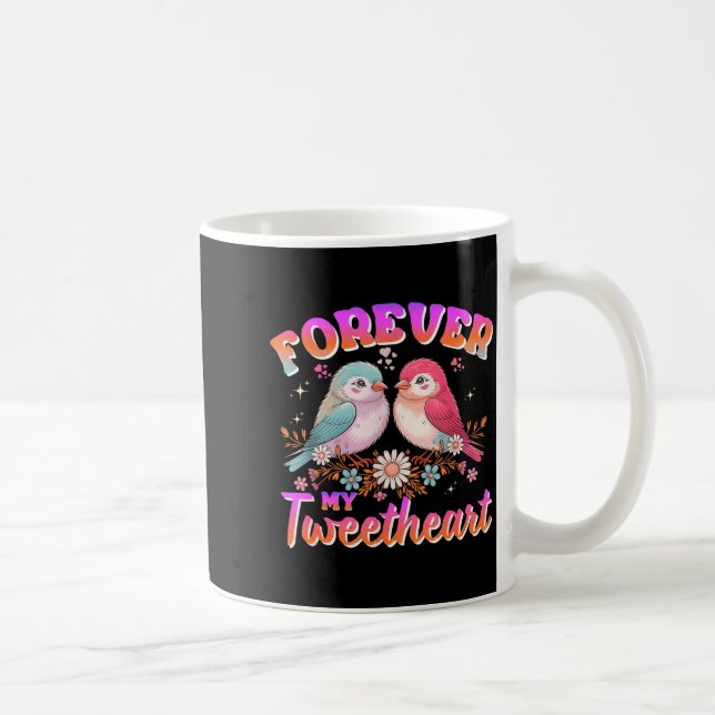 My Tweetheart Forever Valentines Day Love Couple B Coffee Mug (Right)