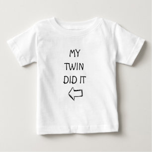 **MY TWIN** DID IT CHILD'S T-SHIRT
