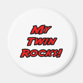 My Twin Rocks Magnet