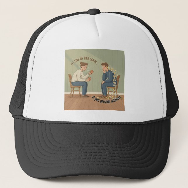 My Two Cents Trucker Hat (Front)