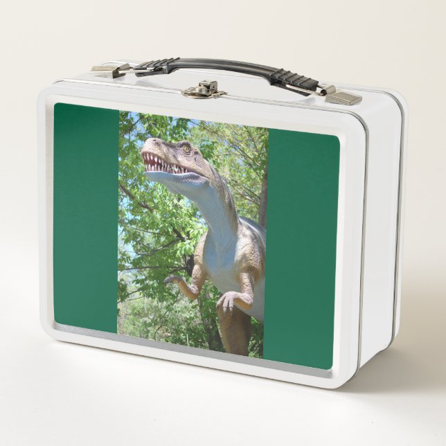 My Tyrannosaurs Dinosaurs Metal Lunch Box (Front)
