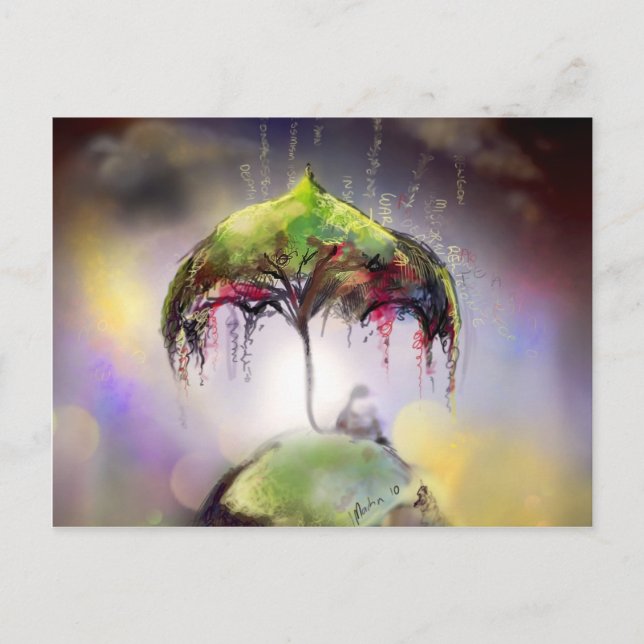 My Umbrella Postcard (Front)