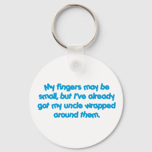 My Uncle's Wrapped (Blue) Key Ring