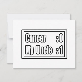 My Uncle Beat Cancer (Scoreboard)