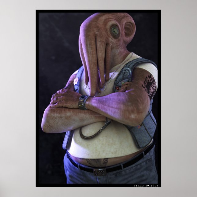 My Uncle Cthulhu Poster (Front)