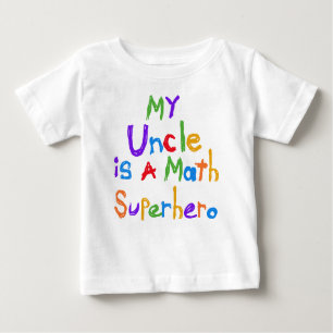 My Uncle Math Superhero T-shirts and Gifts