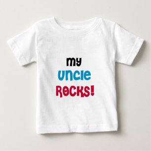 My Uncle Rocks Baby T-Shirt